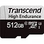 Карта памяти Transcend 512GB microSDXC class 10 UHS-I U3 High Endurance (TS512GUSD350V) (U0911695)