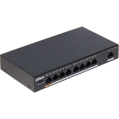 Коммутатор сетевой Dahua DH-PFS3009-8ET1GT-96 (U0931129)