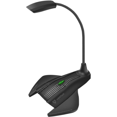 Мікрофон Vertux VertuMic-1 LED USB Black (vertumic-1.black) (U0944997)