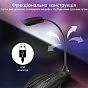 Мікрофон Vertux VertuMic-1 LED USB Black (vertumic-1.black) (U0944997)