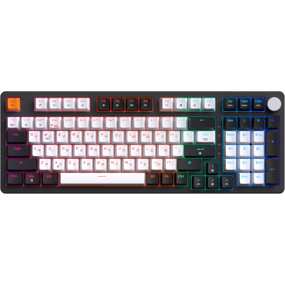 Клавиатура GamePro MK170B Hot-Swap Red Swich RGB USB UA Black (MK170B) (U0950986)