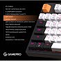 Клавиатура GamePro MK170B Hot-Swap Red Swich RGB USB UA Black (MK170B) (U0950986)