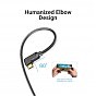 Кабель мультимедийный USB-C 3.1 to HDMI 1.5m 90° 4K 60 Гц PVC Black Vention (CGVBG) (U0955461)
