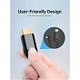 Кабель мультимедийный USB-C 3.1 to HDMI 1.5m 90° 4K 60 Гц PVC Black Vention (CGVBG) (U0955461)