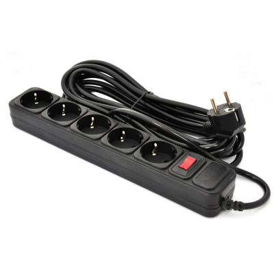 Сетевой фильтр питания Patron EXT-PN-SP-16510 10m Black (EXT-PN-SP-16510) (U0979849)
