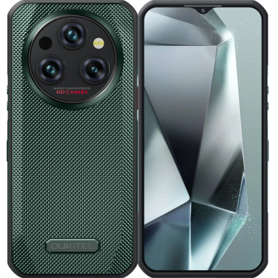 Мобильный телефон OUKITEL WP35 8/256GB Green (6931940753821) (U0982560)