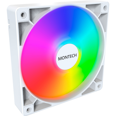 Кулер для корпуса MONTECH GF120 PWM WHITE (U0982202)