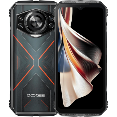 Мобильный телефон Doogee S cyber 8/256Gb Black Red (6923740212431) (U0997748)
