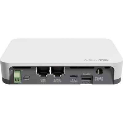 Маршрутизатор Mikrotik KNOT LR8 kit (RB924iR-2nD-BT5&BG77&R11e-LR8) (U0998671)