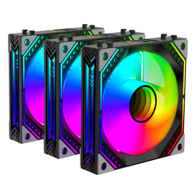 Кулер до корпусу 2E Magic Mirror ACF120MB-ARGB, 3x120мм (2E-ACF120MB-ARGB) (U0999163)