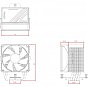 Кулер до процесора ID-Cooling FROZN A400 ARGB (U0999365)