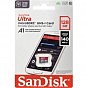 Карта пам'яті SanDisk 128GB microSD class 10 UHS-I A1 Ultra (SDSQUAB-128G-GN6MN) (U1005992)