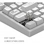 Клавиатура Dark Project ALU81 Terra Nova PBT RGB Mech G3MS Moonstone White (DPKB_NOVA_81_ANSI_WHITE_UA) (U1006181)