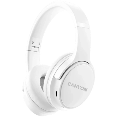 Наушники Canyon OnRiff 4 Bluetooth White (CNS-CBTHS4W) (U1006090)