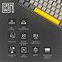 Клавиатура Epomaker EP64 60 Mulan Switch Hot-Swap RGB Wireless/Bluetooth/USB UA Black (EP64-B-M) (U1010732)
