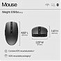 Мышка HP 710 Silent Rechargeable Wireless Black (6E6F2AA) (U1011081)