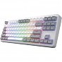 Клавиатура Hator Rockfall 3 Mecha TKL QMK/VIA Orange Wireless White (HTK851UA) (U1012009)