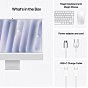 Компьютер Apple 24» iMac Retina 4.5K / Apple M4 (8-c/CPU, 8-c/GPU), 16, 256, Silver (MWUC3UA/A) (U1012775)