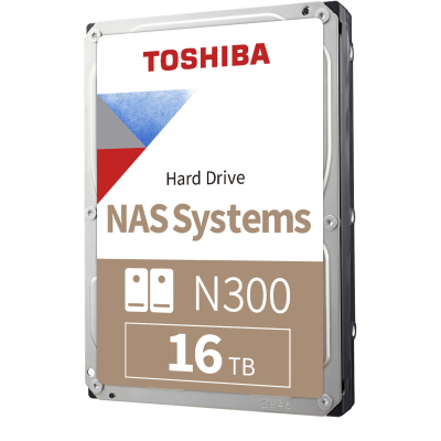 Жесткий диск 3.5» 16TB N300 Toshiba (HDWG51GUZSVA) (U1014158)