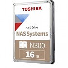 Жесткий диск 3.5» 16TB N300 Toshiba (HDWG51GUZSVA)