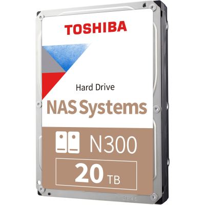 Жорсткий диск 3.5» 20TB N300 Toshiba (HDWG62AUZSVA) (U1014160)