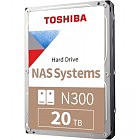 Жорсткий диск 3.5» 20TB N300 Toshiba (HDWG62AUZSVA)