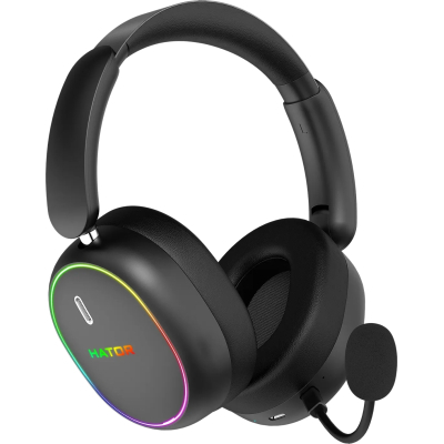 Наушники Hator Phoenix 2 Wireless Hi-Res SyncHUB connection Black (ESH40) (U1016838)