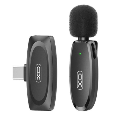 Микрофон XO MKF08A з придушенням шуму Type-C Black (XO-MKF08A-TC) (U1018286)