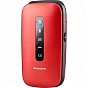 Мобильный телефон Panasonic KX-TU550 Red (KX-TU550EXR) (U1022601)