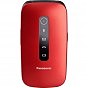 Мобильный телефон Panasonic KX-TU550 Red (KX-TU550EXR) (U1022601)