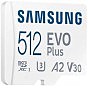 Карта памяти Samsung 512 GB microSDXC Class 10 UHS-I U3 V30 A2 EVO Plus+SD Adapte (MB-MC512SA/EU) (U1032365)