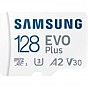 Карта памяти Samsung 128 GB microSDXC Class 10 UHS-I U3 V30 A2 EVO Plus+SD Adapte (MC128SA/EU) (U1032594)