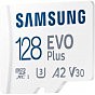 Карта памяти Samsung 128 GB microSDXC Class 10 UHS-I U3 V30 A2 EVO Plus+SD Adapte (MC128SA/EU) (U1032594)