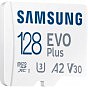 Карта памяти Samsung 128 GB microSDXC Class 10 UHS-I U3 V30 A2 EVO Plus+SD Adapte (MC128SA/EU) (U1032594)