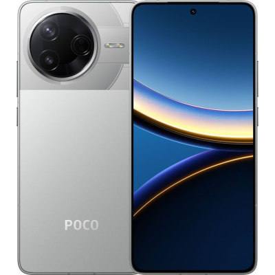 Мобильный телефон Xiaomi Poco F7 Pro 12/512GB Silver (1135346) (U1033582)