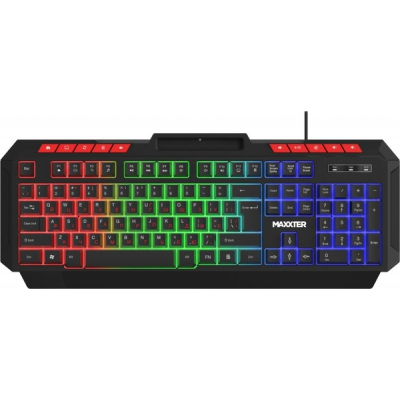 Клавіатура Maxxter KBG-UML-02B-UA USB UA Black (KBG-UML-02B-UA) (U1034309)