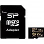 Карта памяти Silicon Power 128GB microSDXC class 10 UHS-I U3 V30 A1 High Endurance (SP128GBSTXDV3V1HSP) (U1043241)