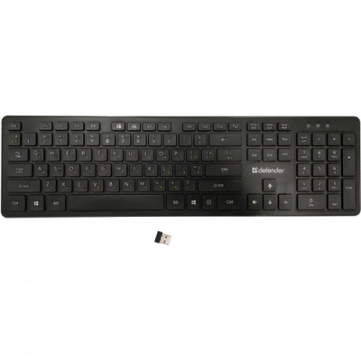Клавиатура Defender Comfort MT Wireless UA Black (450950) (U1045436)