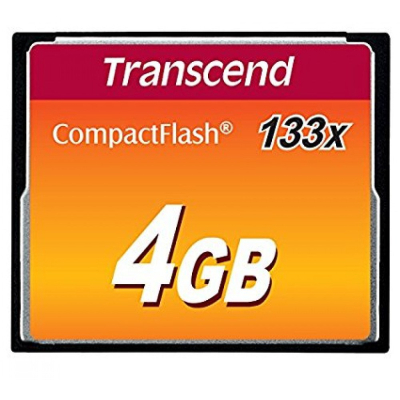 Карта памяти Transcend 4Gb Compact Flash 133x (TS4GCF133) (ET00366)