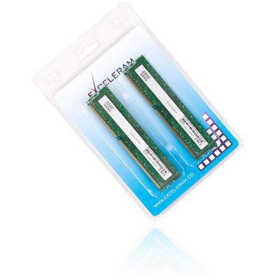 Модуль пам'яті для комп'ютера DDR3 16GB (2x8GB) 1600 MHz Silver Peewee eXceleram (E30166A) (U0054866)